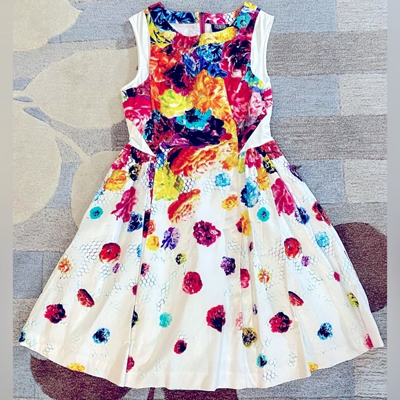 Prabal Gurung for Target Bursting Bouquet Sleeveless Fit & Flare Mini Dress - Picture 2 of 7